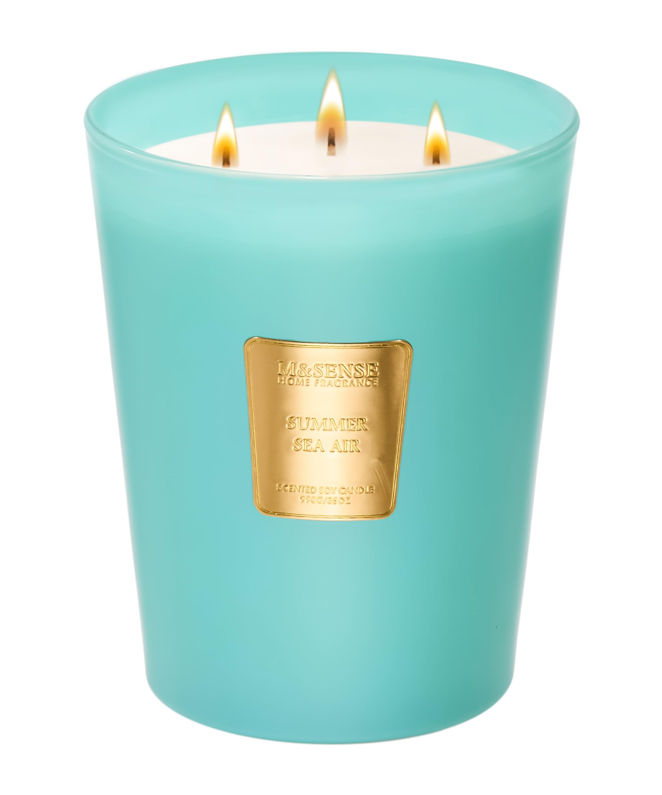 Large Soy Scented Candles, Non Toxic Natural Spring Candles 35oz 150 Hours Long Lasting Slow Burning