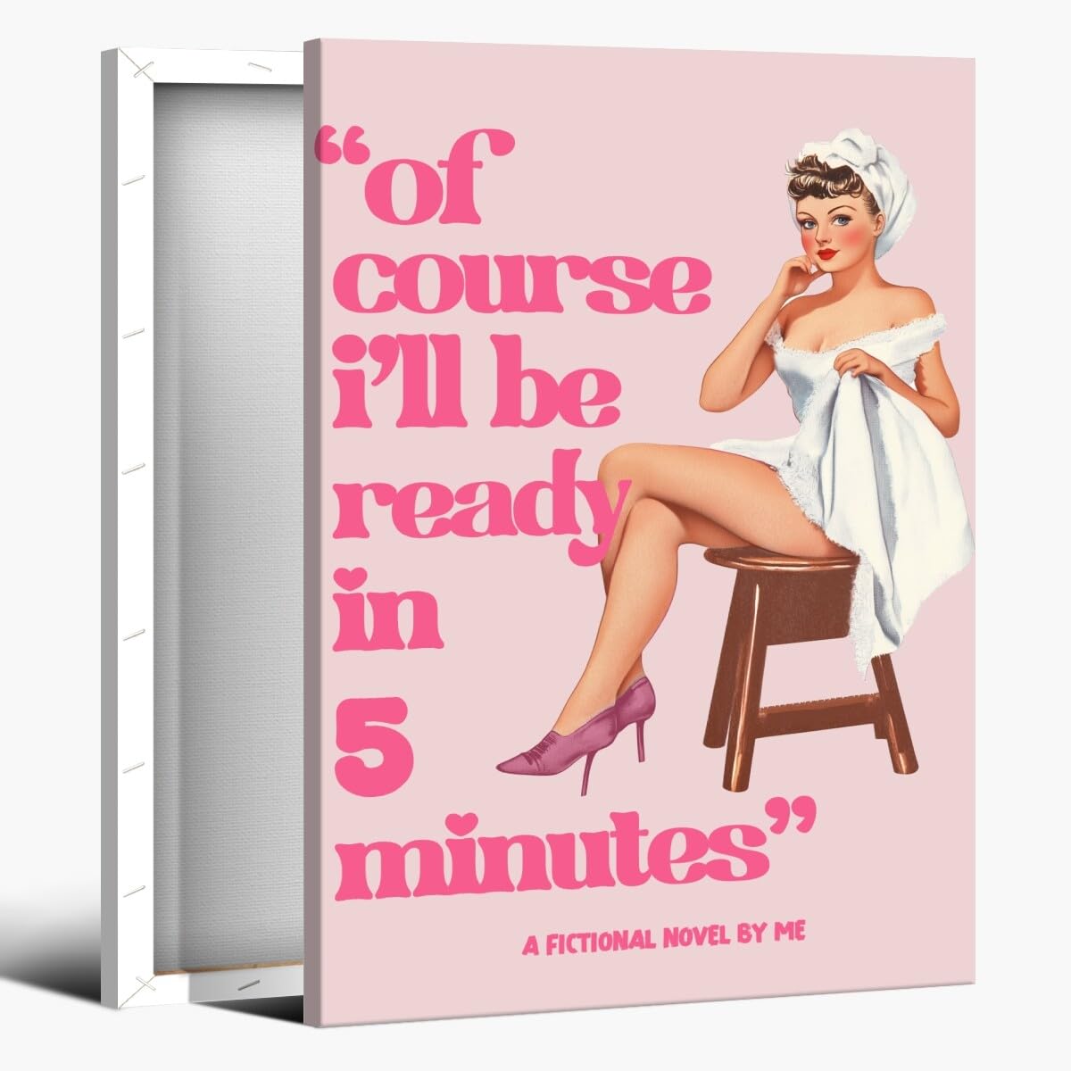 Vintage Bathroom Decor Wall Art