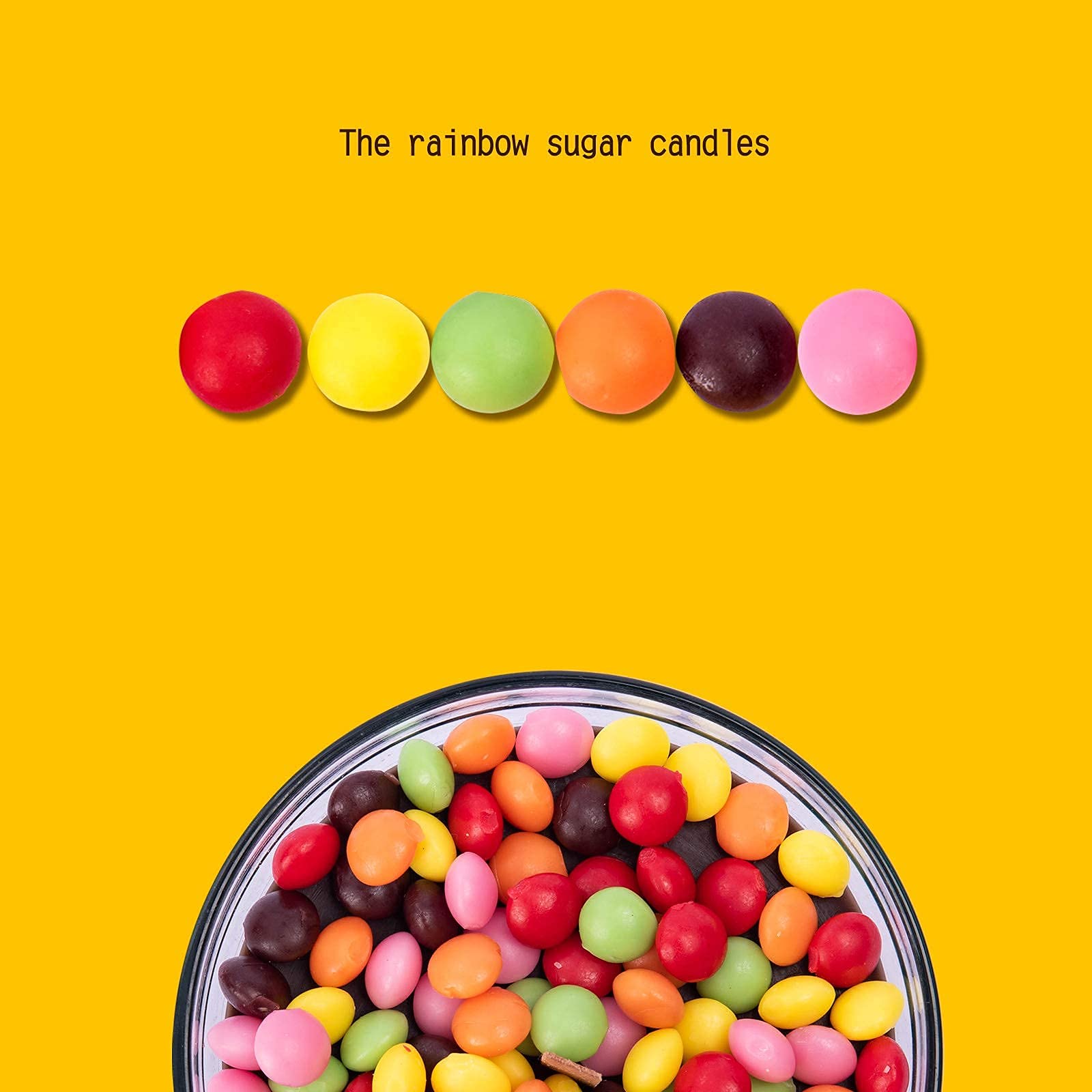 Cereal Bowl with Metal Spoon Scented Soy Candle