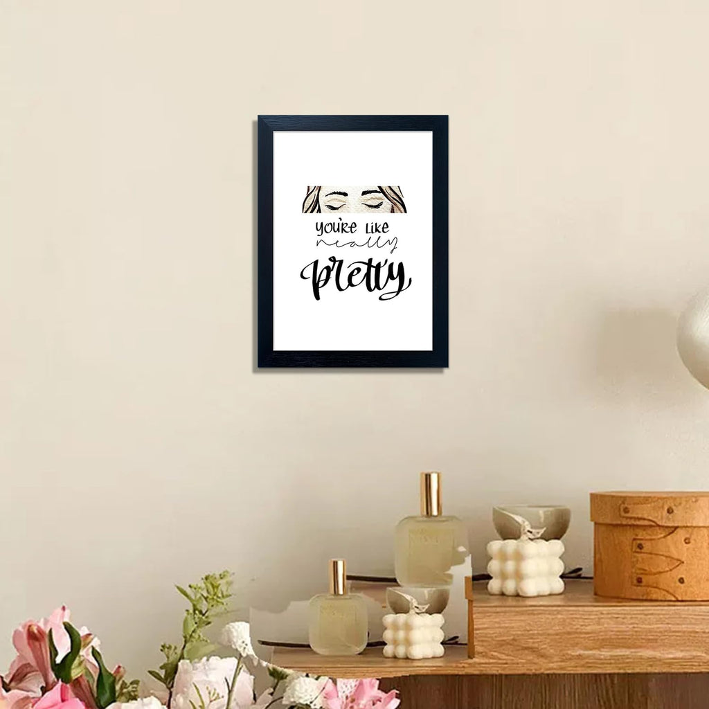 Pink Makeup Room Wall Art Fashion Canvas Wall Art Beauty Room Decor Art Pink Lips Canvas Artwork Trendy Girly Wall Art Women Bedroom Bathroom Decor Print