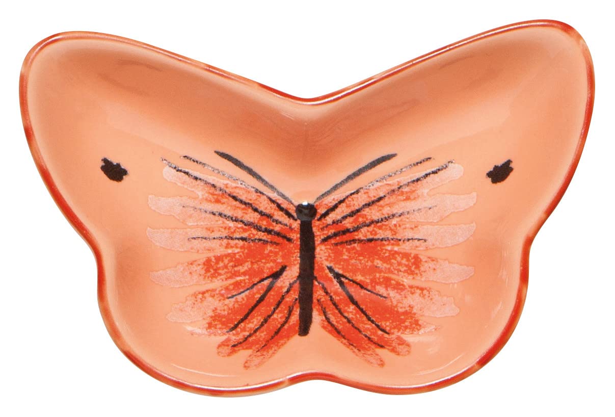 Flower Shaped Ceramic Pinch Bowl Set, Soy Sauce Dish, Set of 6