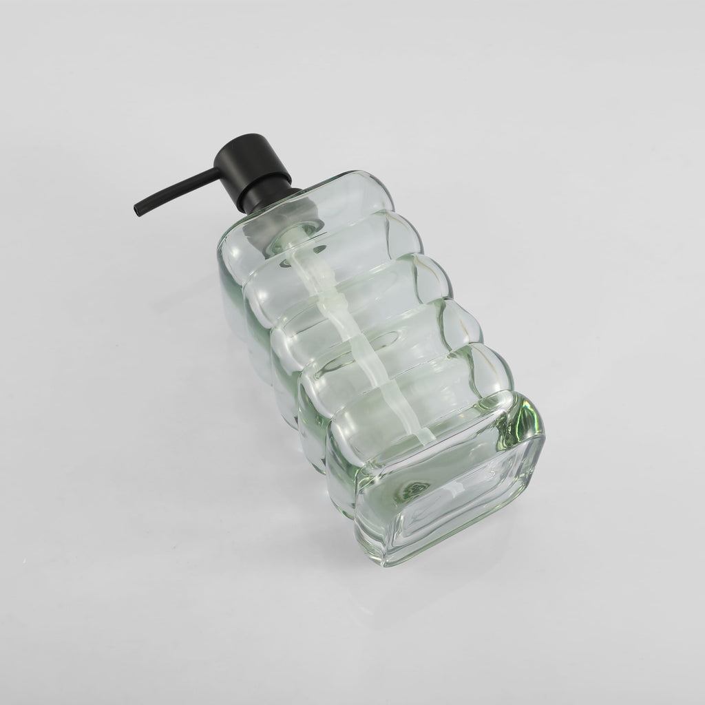 Glass Soap Pump Dispenser, Refillable Soap Dispenser