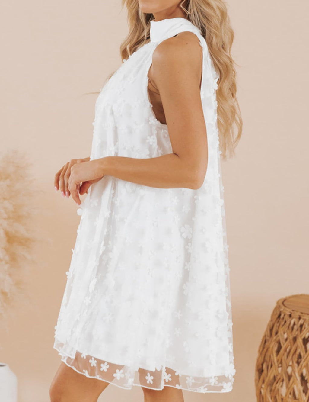 Women's Summer Formal Dresses Cocktail Halter Swing Dress Cute A Line Dress