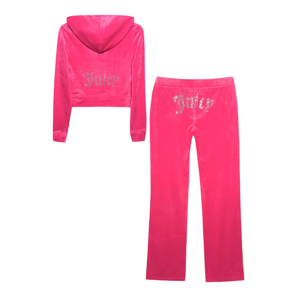 Juicy Couture Women's Bling Velour Tracksuit