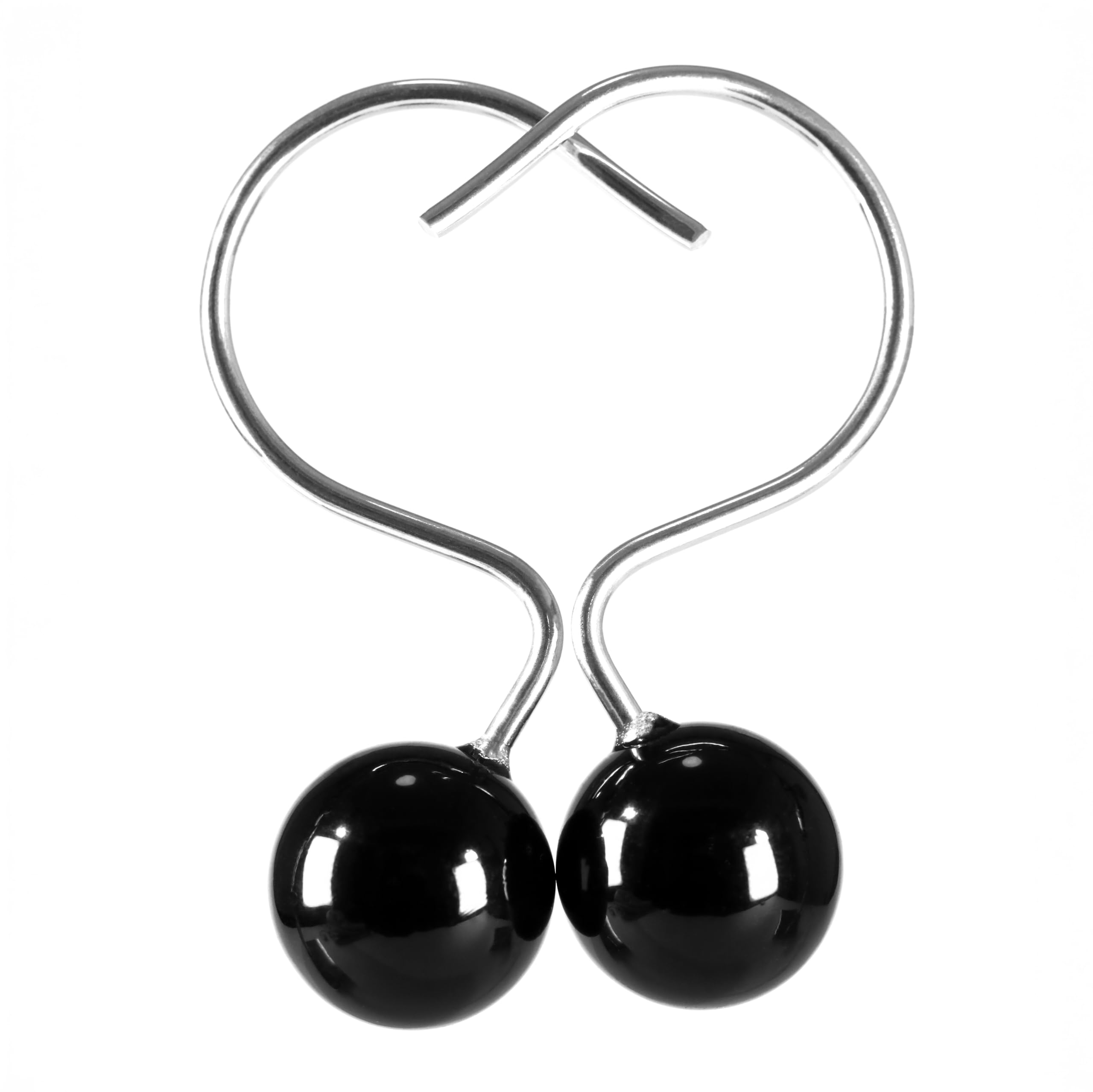 Elegant Stylish Coquette Pearl Design Rustproof Stainless Steel Rings