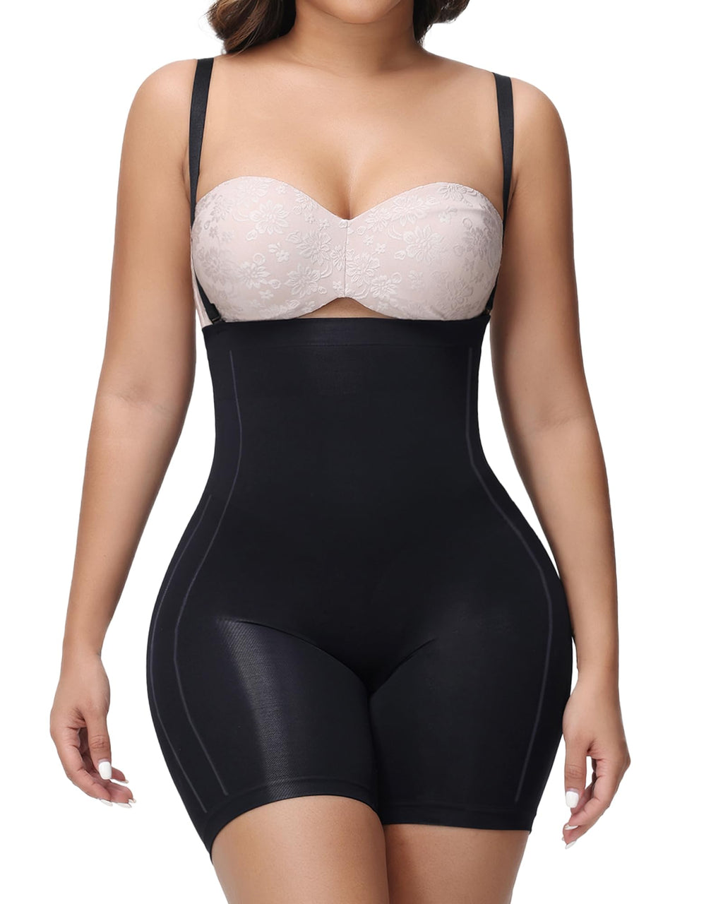 Seamless Tummy Control Shapewear for Women Butt Lifting Shorts High Waisted Panties Strapless Fajas Colombianas