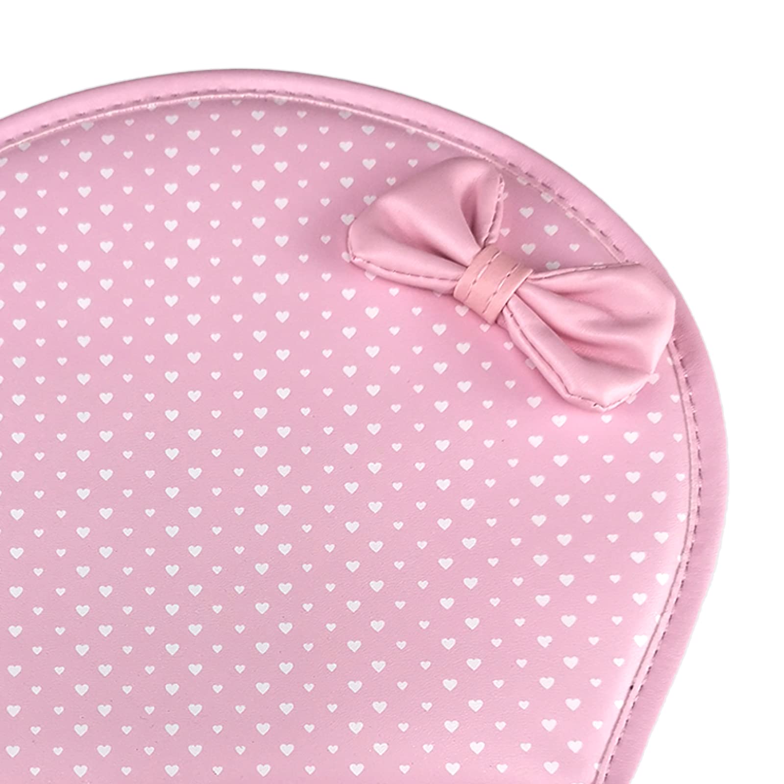 Hello Kitty Mouse Pad Wrist Protected Computer PU Leather Wrist Rest Mouse Pad Mat (Pink)