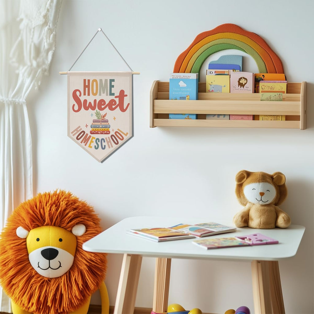 Preppy Positive Affirmations Wall Hanging Pennant Flag â€?Aesthetic Decor for Classroom, Bedroom, or Home