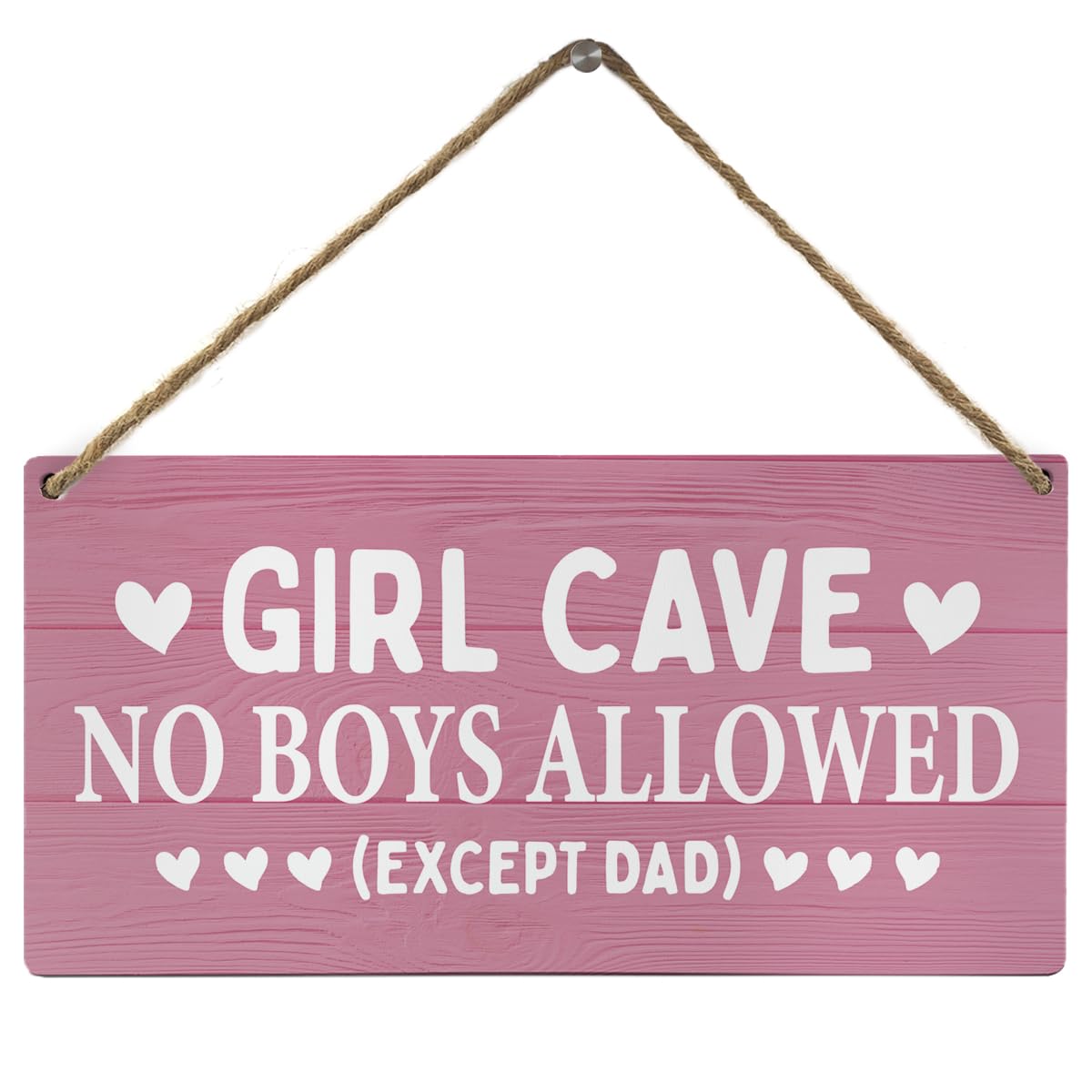 Pink Bow Coquette Girls Room Decor, Girl Cave Sign, Girls Only Pink Sign, No Boys Allowed Wooden Hanging Decor, 12x6