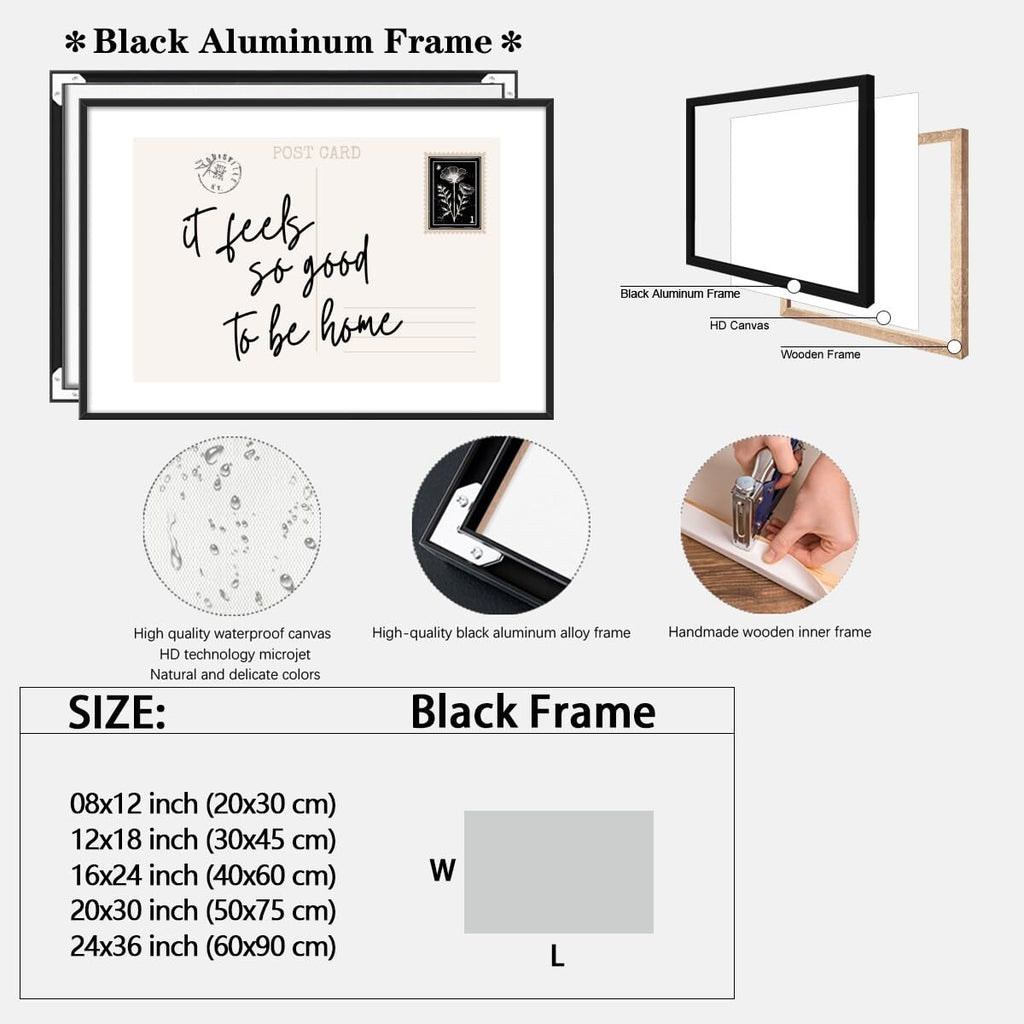 Wall Art Trendy Fun Quote Art Canvas Prints Aesthetic