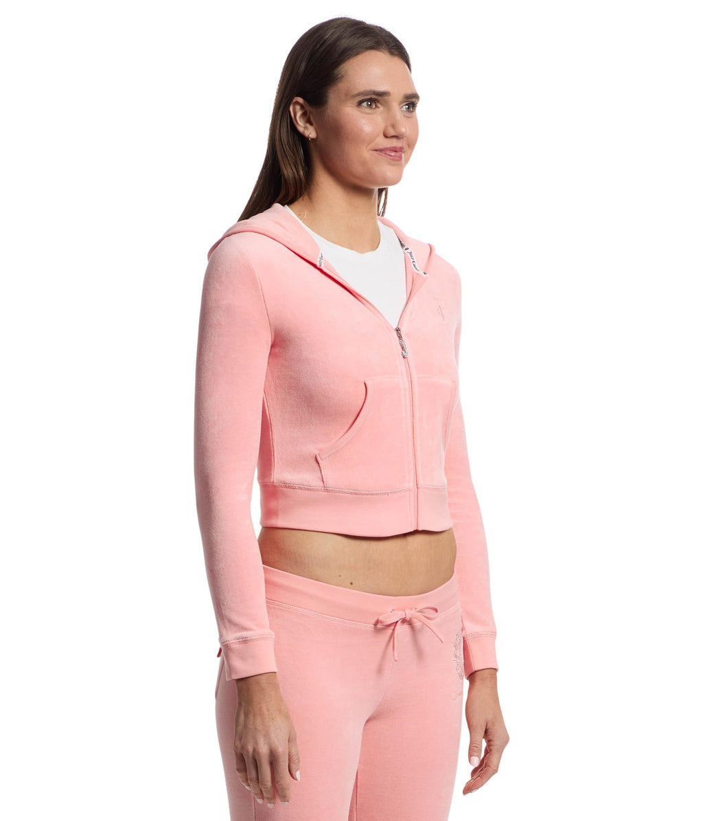 Juicy Couture Women's Heritage Cropped Track Jacket