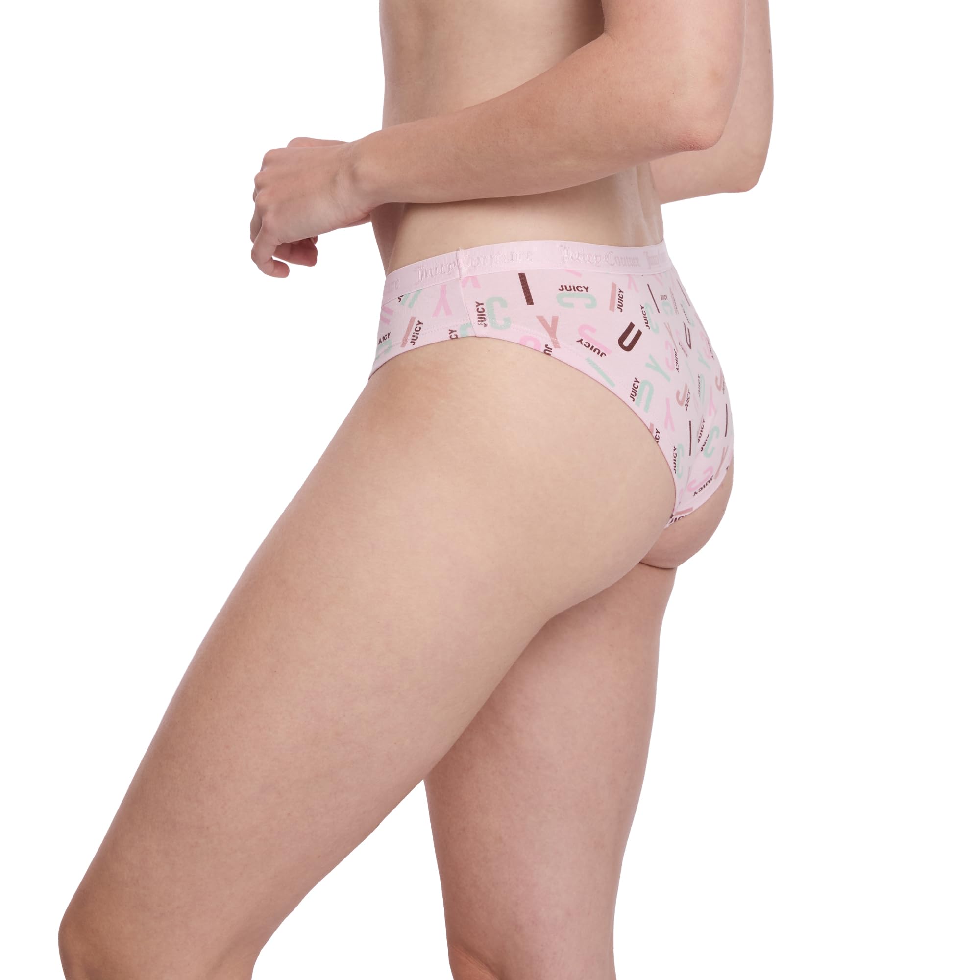 Juicy Couture Women's Cotton Underwear Set 5 Pack