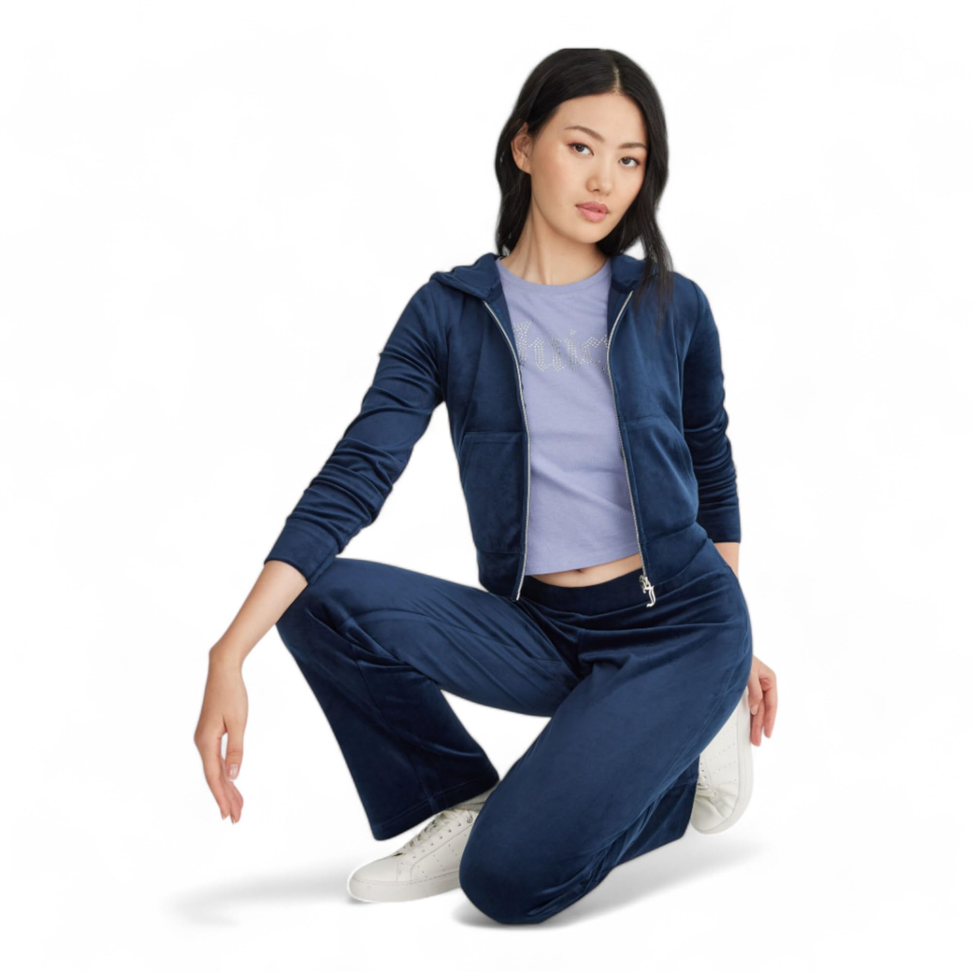 Juicy Couture Women's Bling Velour Tracksuit