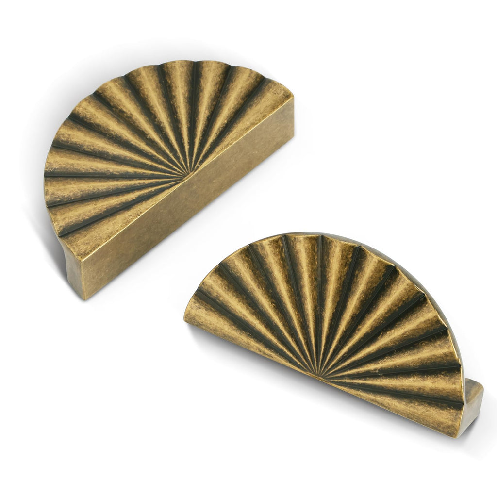 Gold Cabinet Pulls Cup Flat Drawer Handles Sunflower Handle Unique Hardware for Furniture Door Wardrobe Hardware