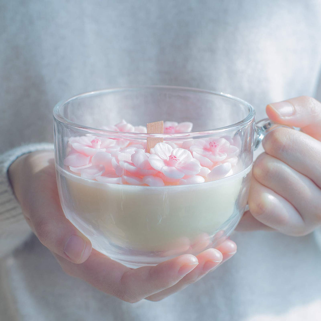 Cereal Bowl with Metal Spoon Scented Soy Candle