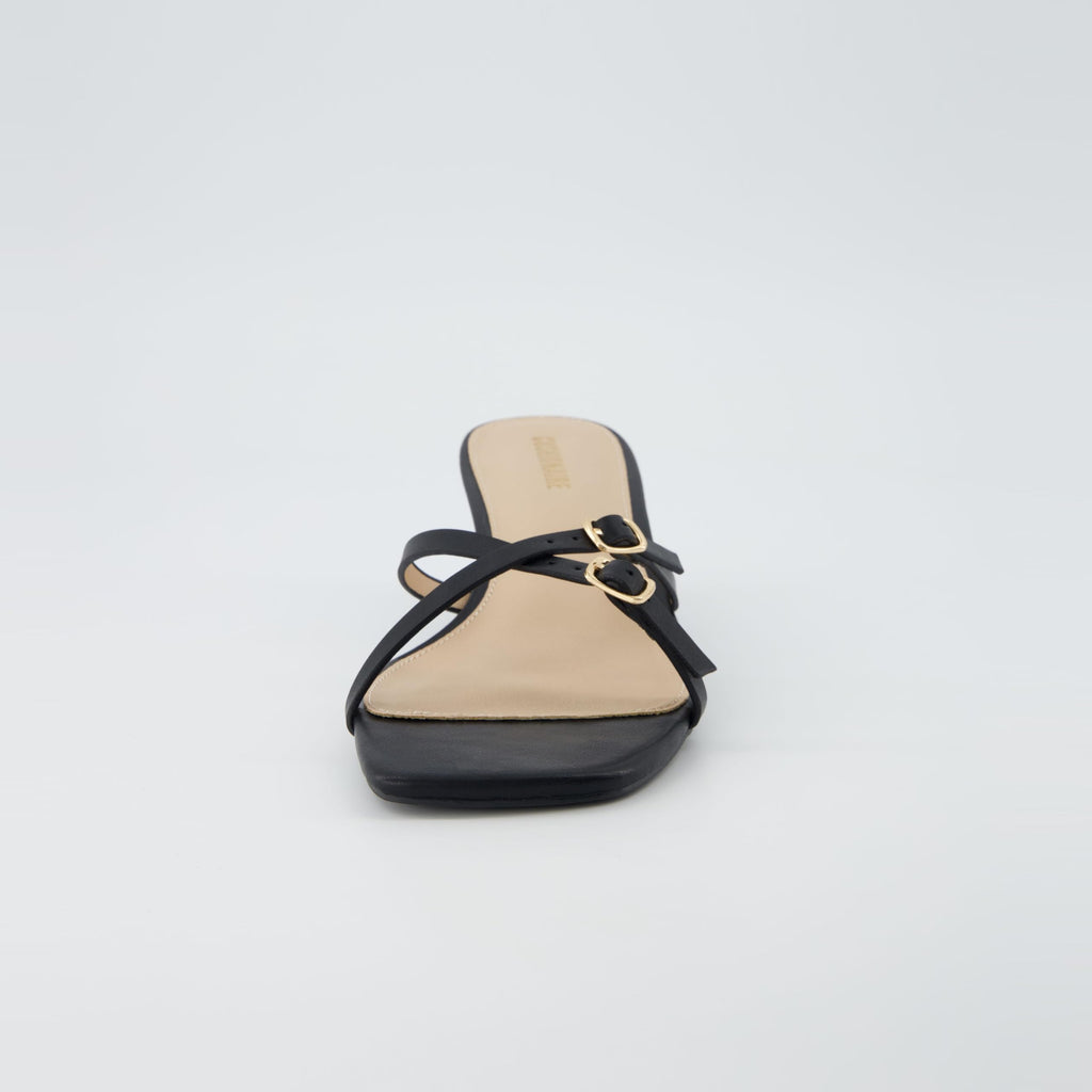 Women's Kitten Heel Sandals + Memory Foam