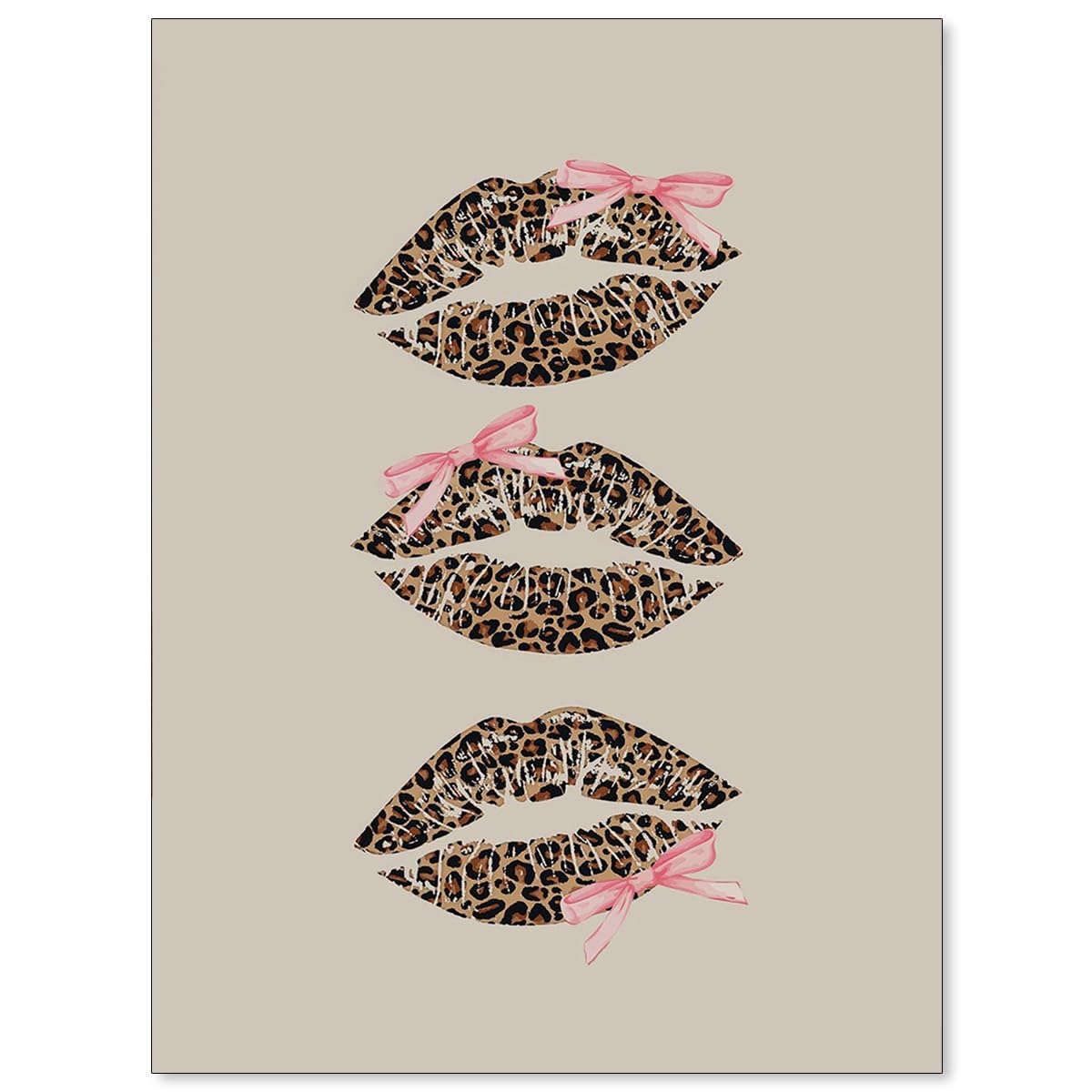 Vintage Aesthetic Wall Art Canvas Prints Room Posters Decor 12x16in Unframed