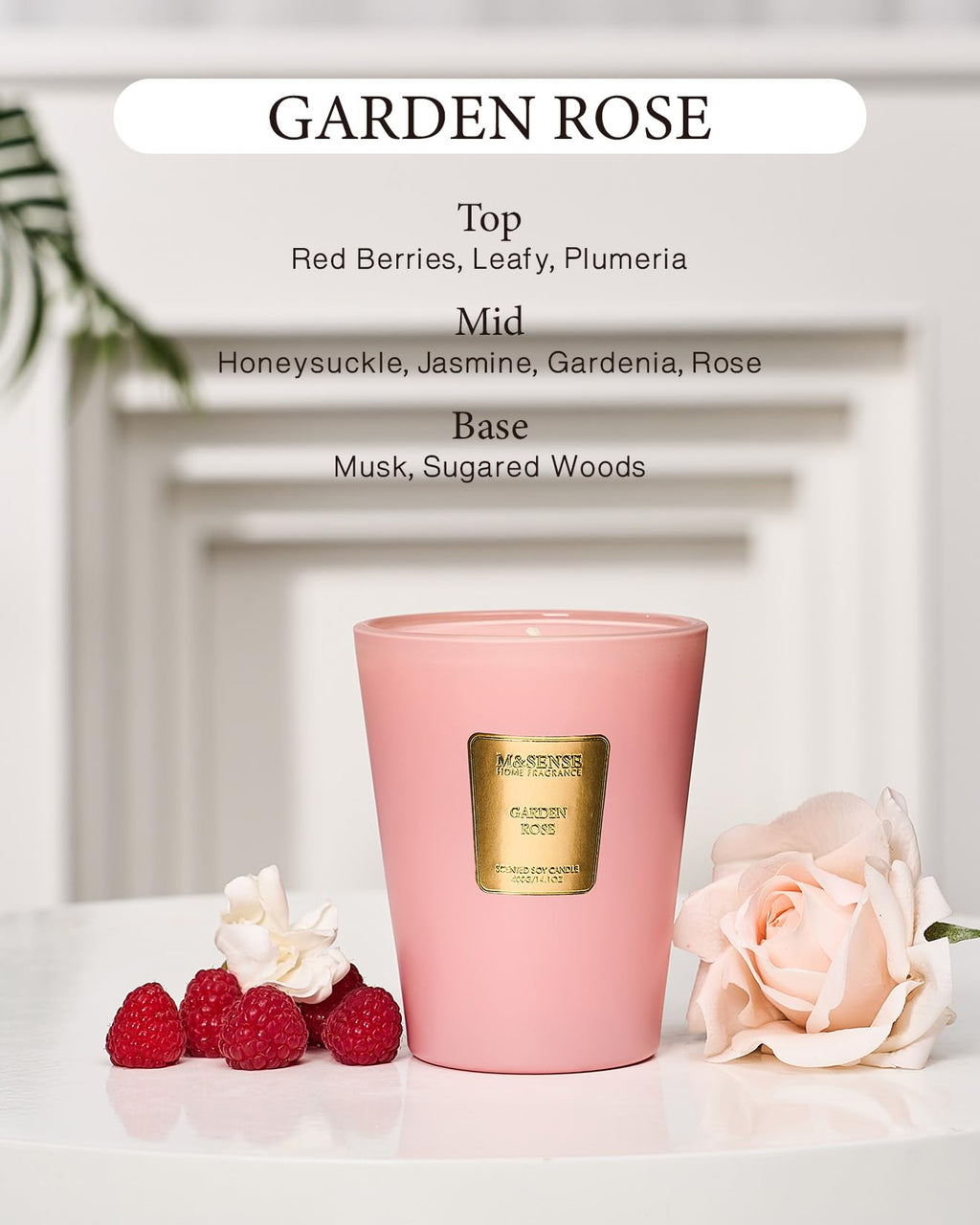 Large Soy Scented Candles, Non Toxic Natural Spring Candles 35oz 150 Hours Long Lasting Slow Burning