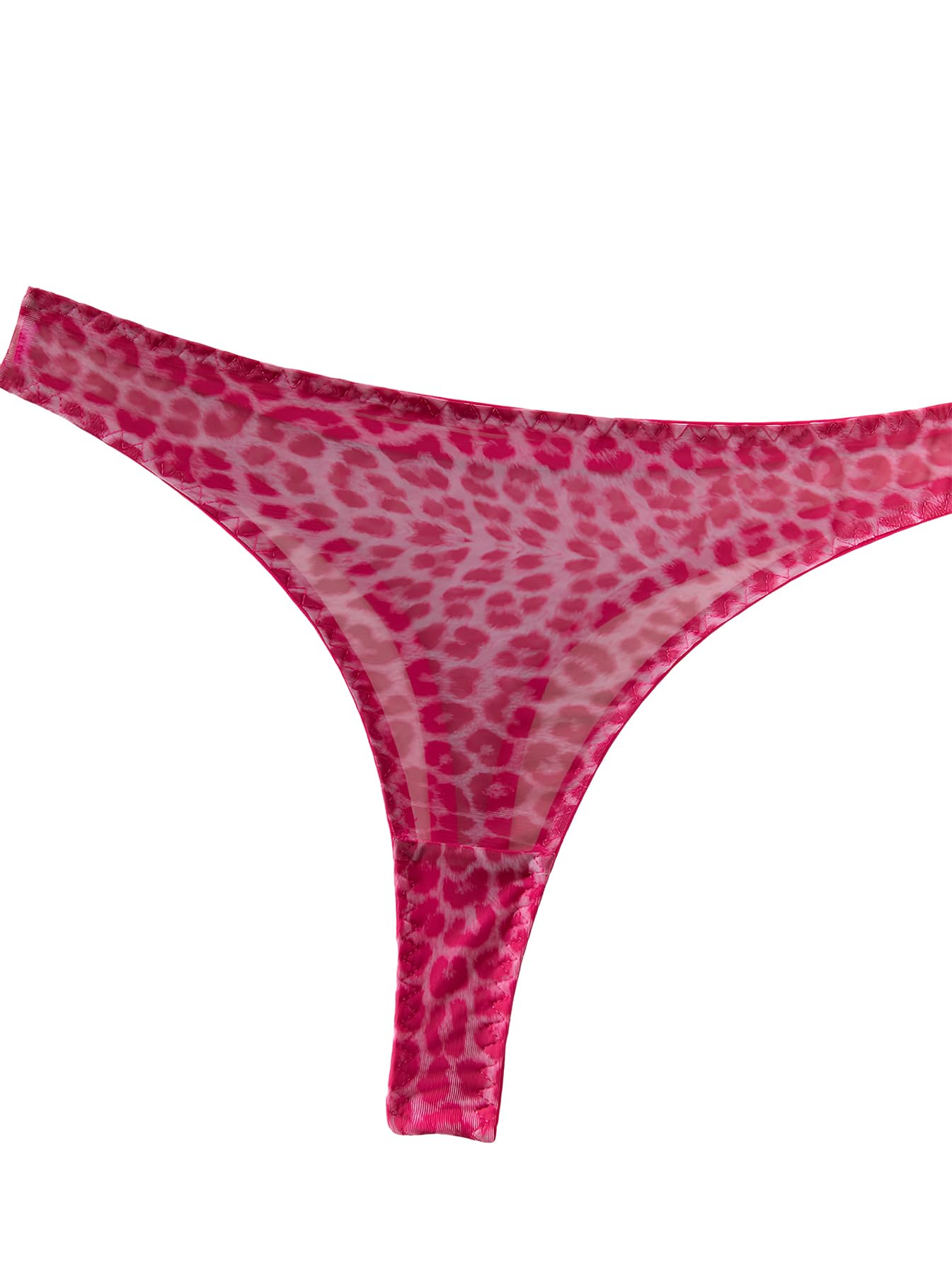 Sexy Mesh Sheer Push Up Lingerie Set