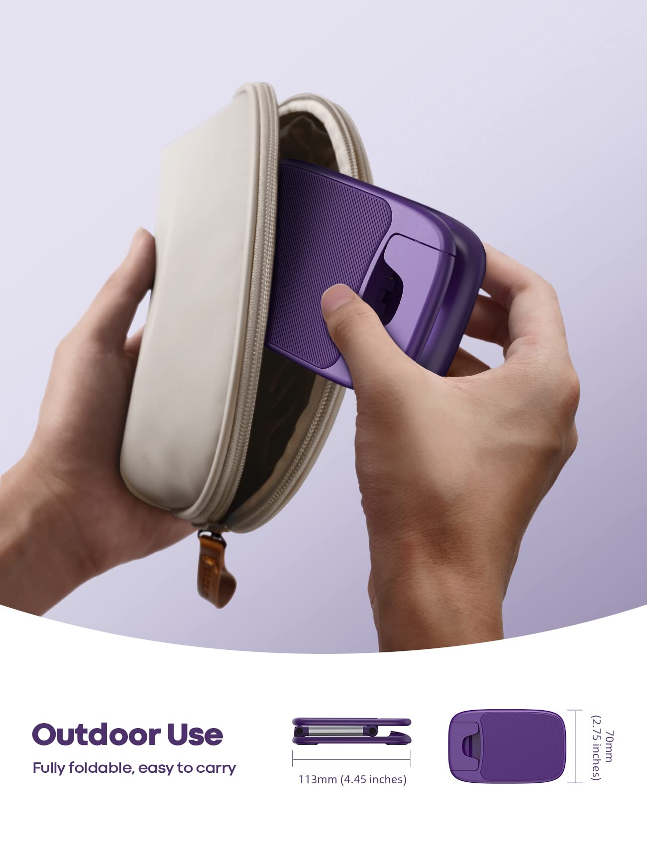 Phone Stand â€?Desktop Cell Phone Holder for Office Desk (4-8")