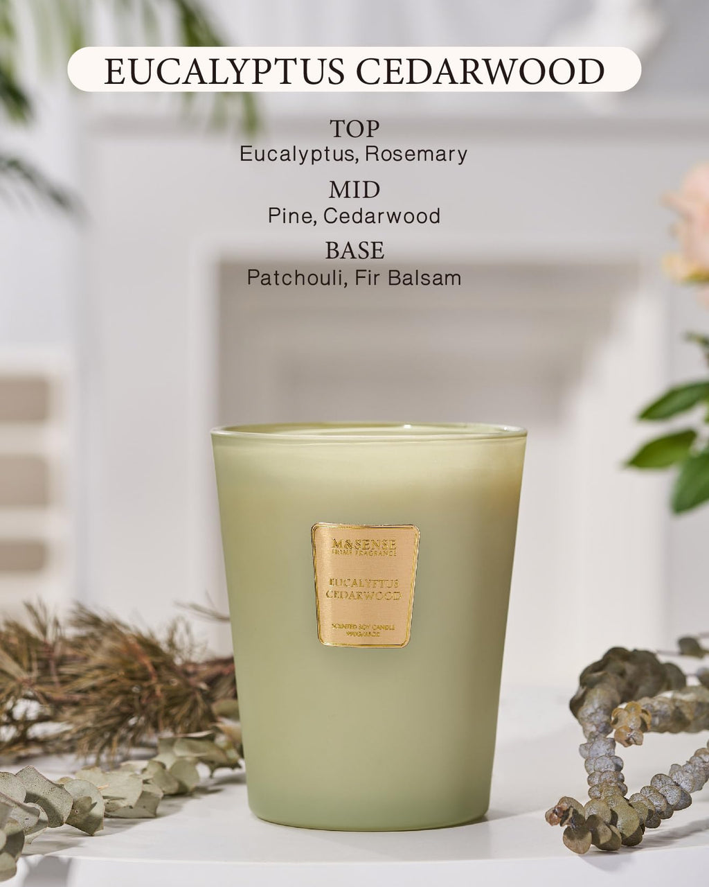 Large Soy Scented Candles, Non Toxic Natural Spring Candles 35oz 150 Hours Long Lasting Slow Burning