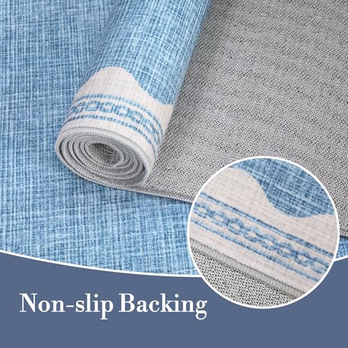 Scalloped Rug Soft Carpet