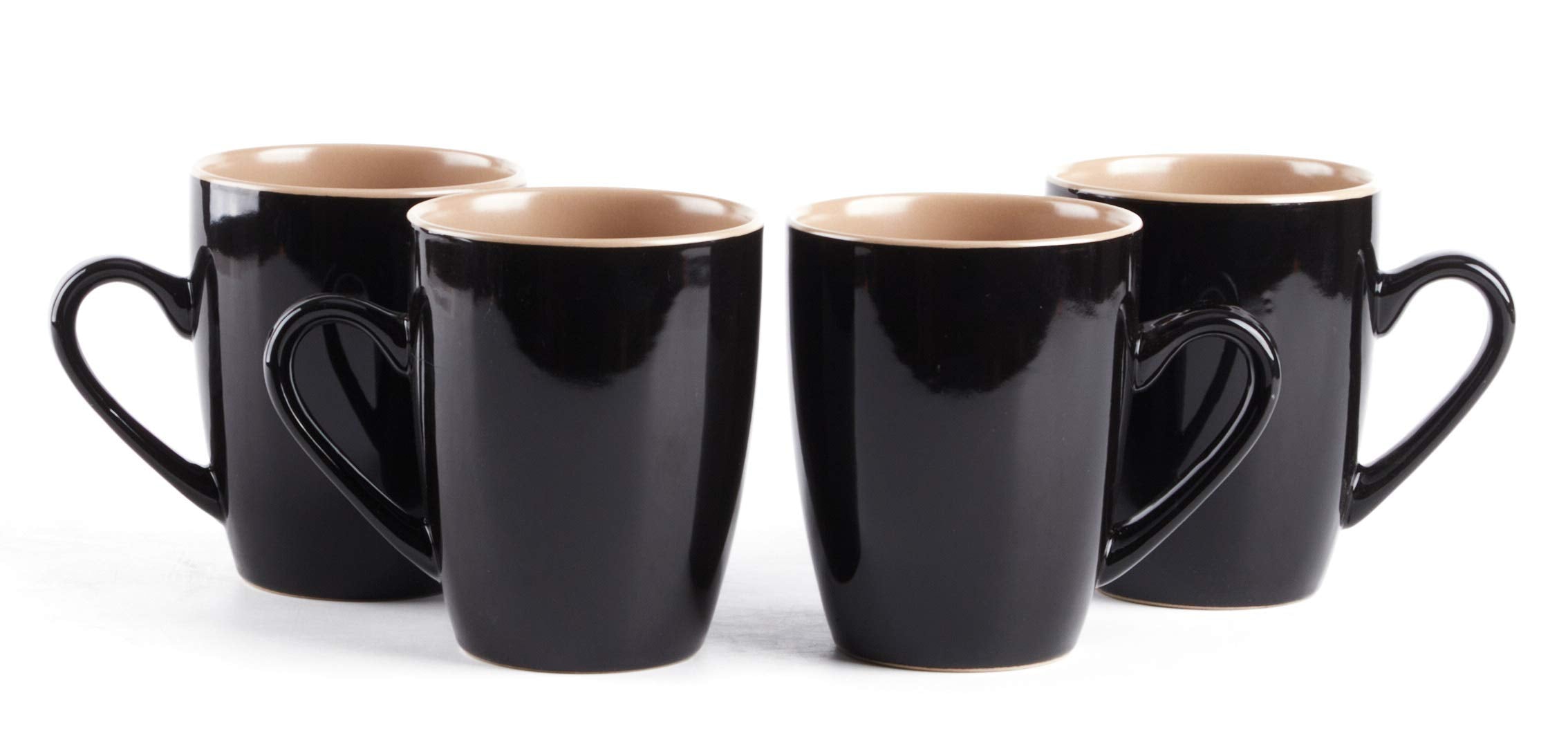 Stoneware Two-Tone Colors Life 12pc Dinner Set