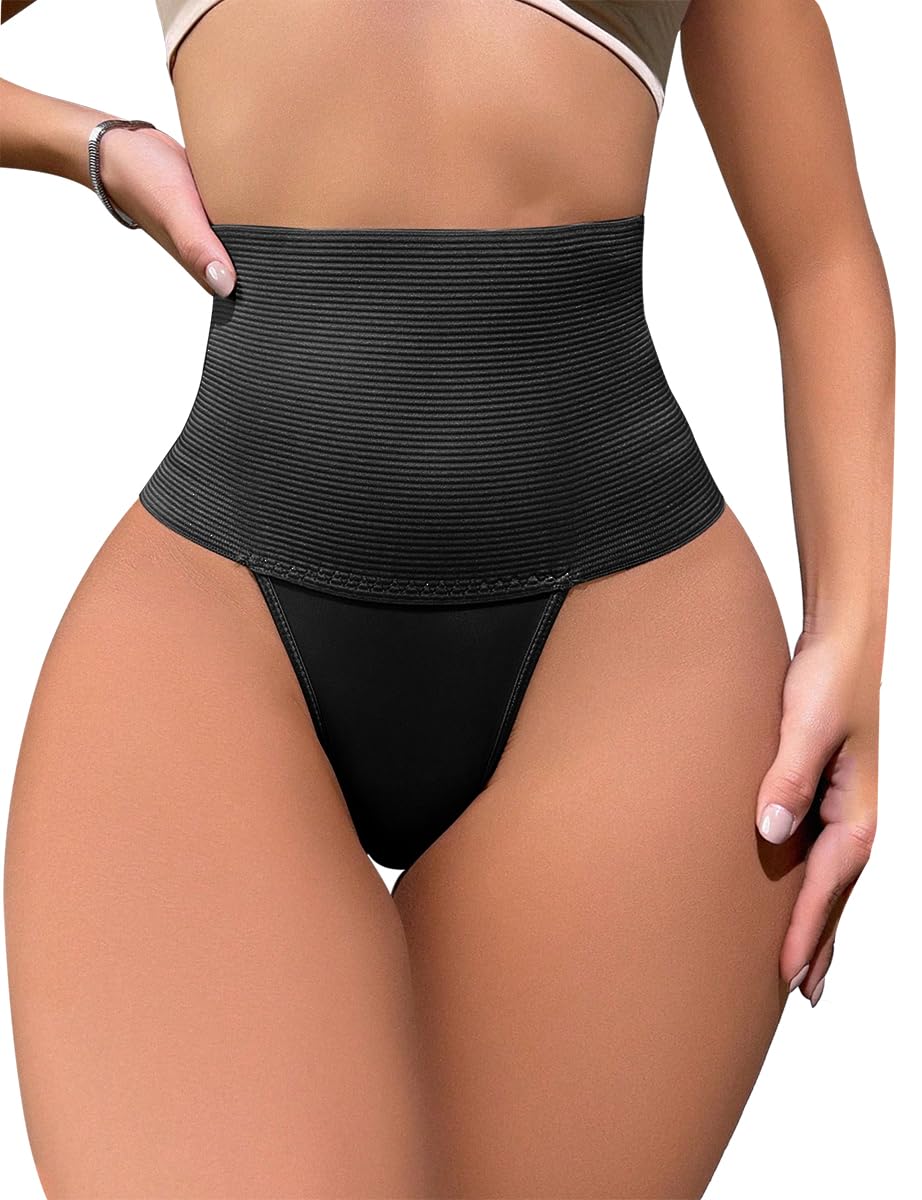 Tummy Control Thong Shapewear for Women High Waisted Shaping Underwear Body seamless Shaper Panties Girdle