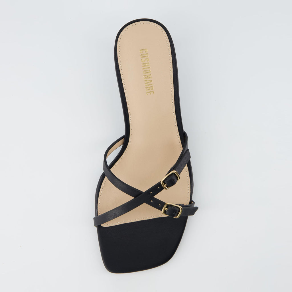 Women's Kitten Heel Sandals + Memory Foam