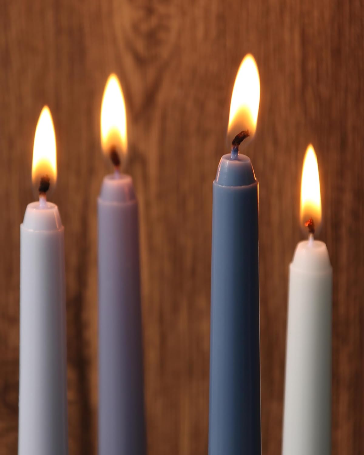 Taper Candles Unscented Smokeless Long Tall Tapered Candle for Candlesticks SticksHome Decor Dinner