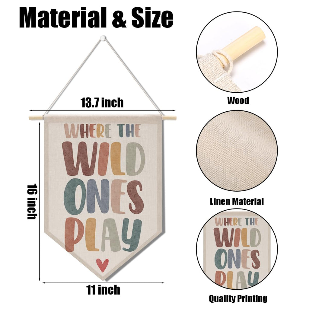 Preppy Positive Affirmations Wall Hanging Pennant Flag â€?Aesthetic Decor for Classroom, Bedroom, or Home