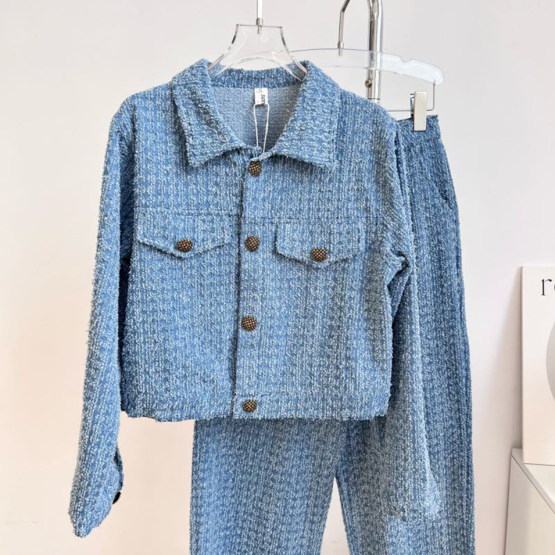 Classic Style Denim Coat For Women Spring Popular