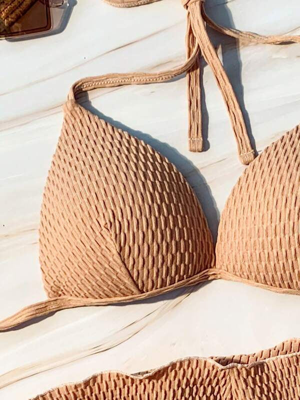 Women's Sexy Russian Split Three Piece Swimsuit