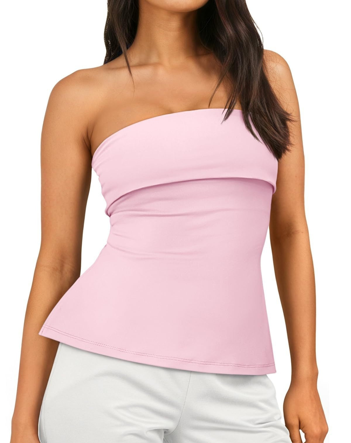 Women's Tube Top Off-shoulder Backless Cute