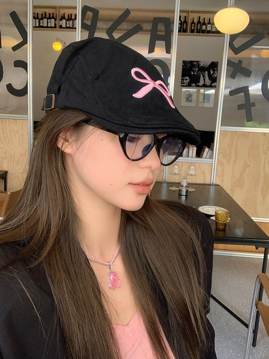 Female Bow Hats Female Summer And Autumn