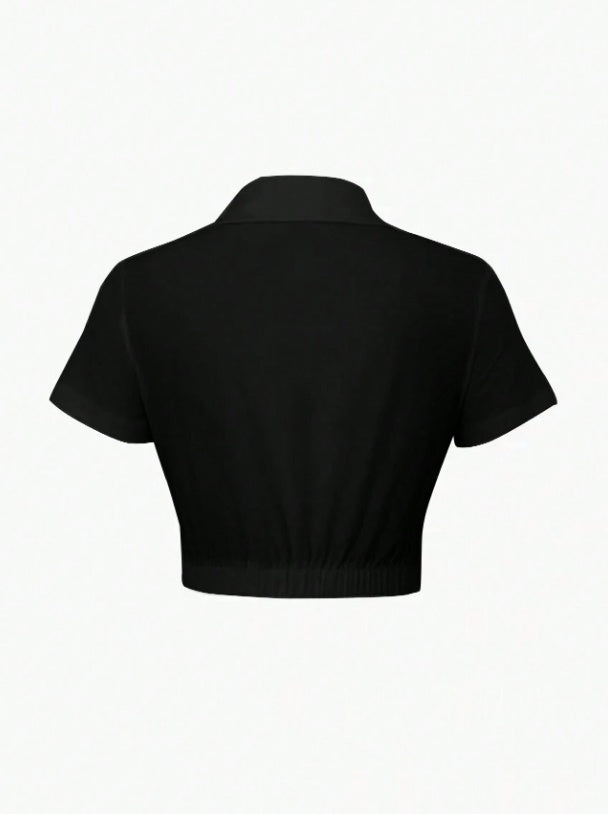 Summer Casual Short-sleeved Shirt For Women