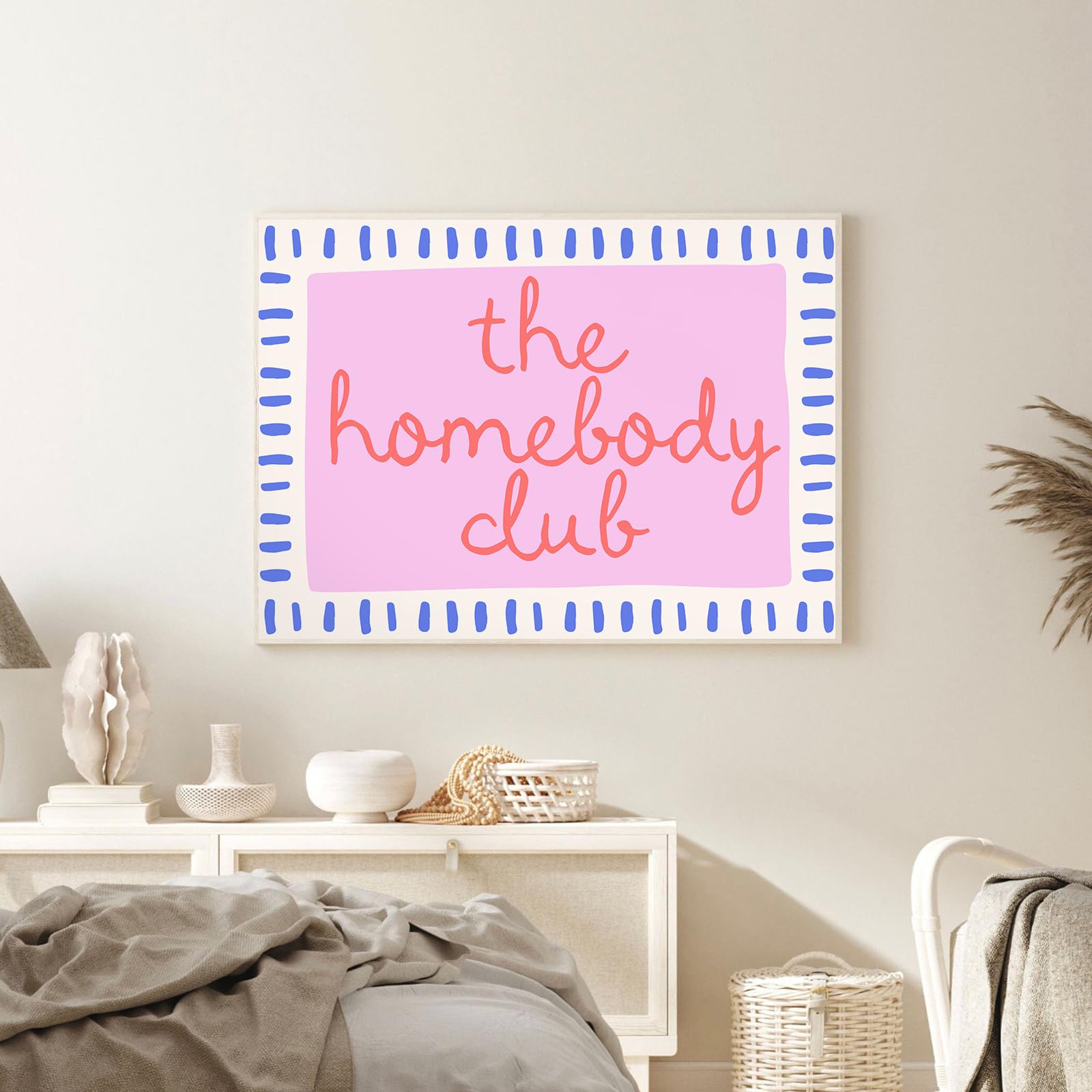 Wall Art Trendy Fun Quote Art Canvas Prints Aesthetic