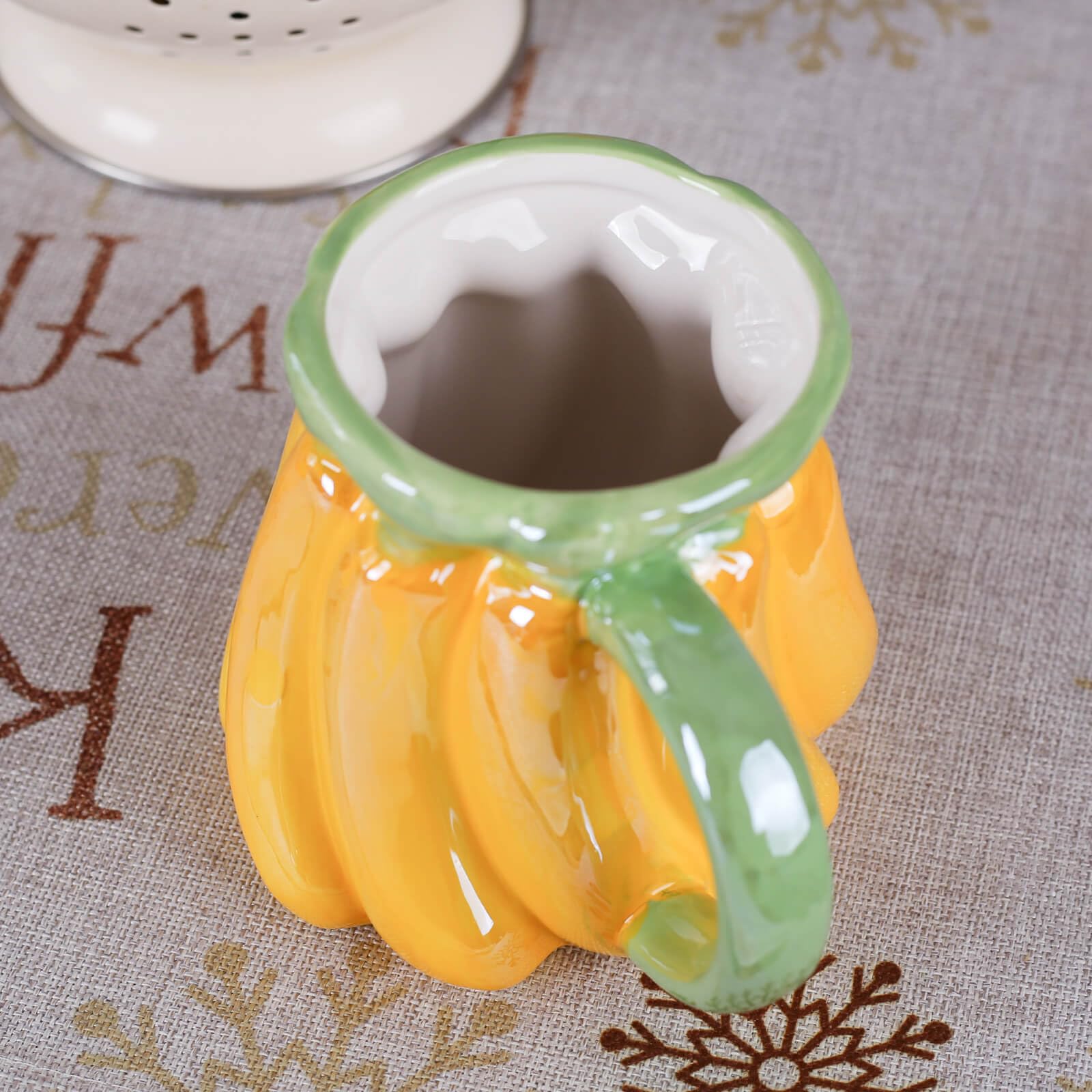 Ceramic Creative Porcelain Fruit Cup with Handle