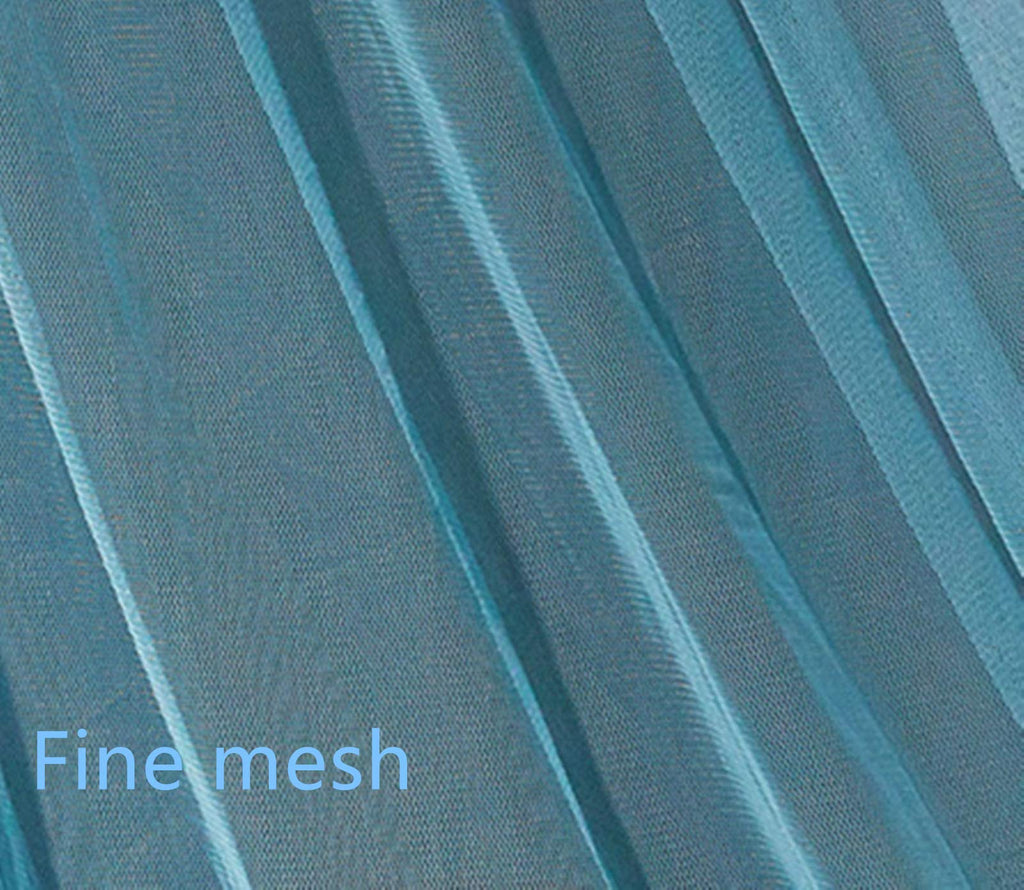 Princess Bed Canopy Bed Canopy Curtain- Double Layer Sheer Mesh Dome Bed Curtain