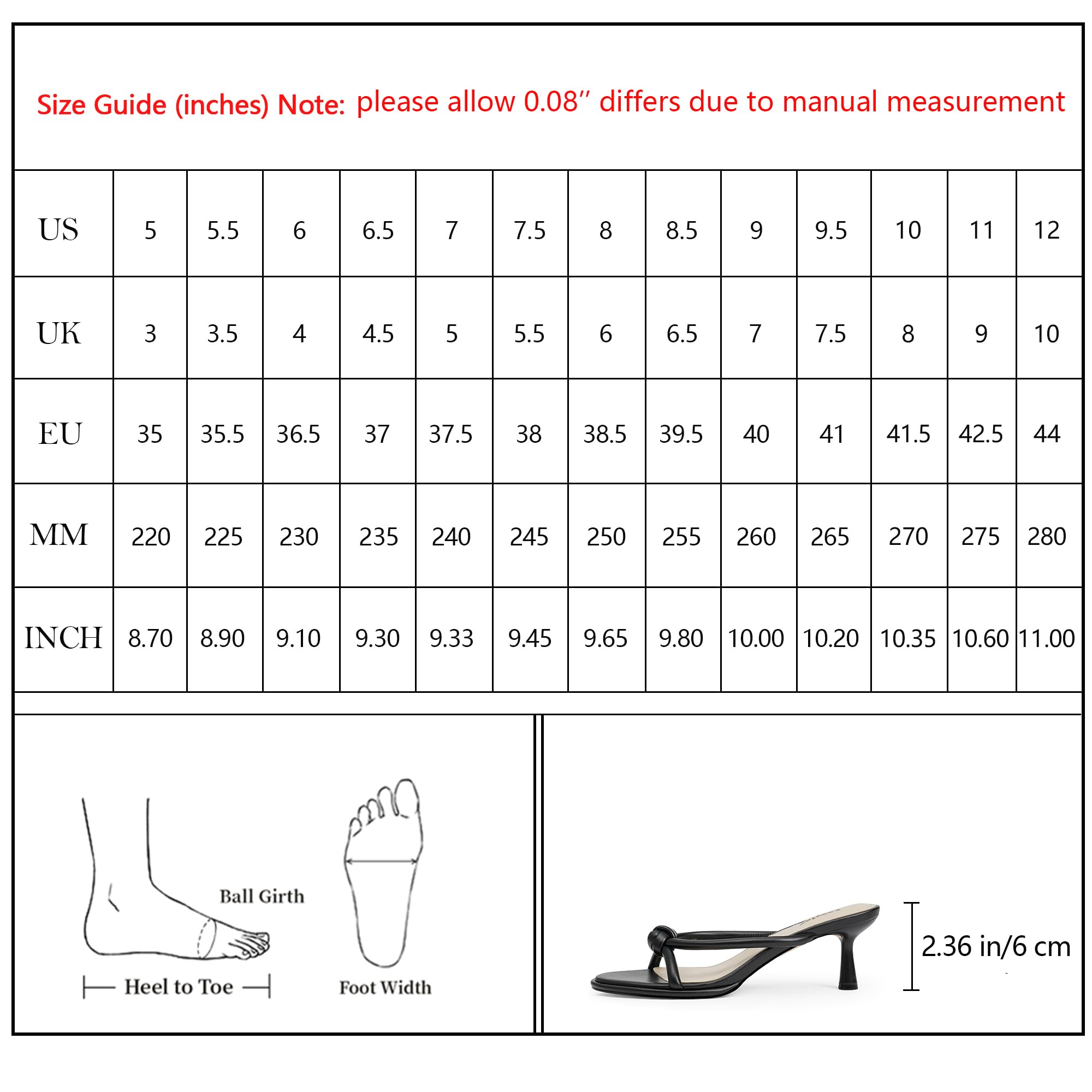 Womens Heeled Sandals Rounded Open Toe Kitten Heels Slip on Bow Mules Sandals