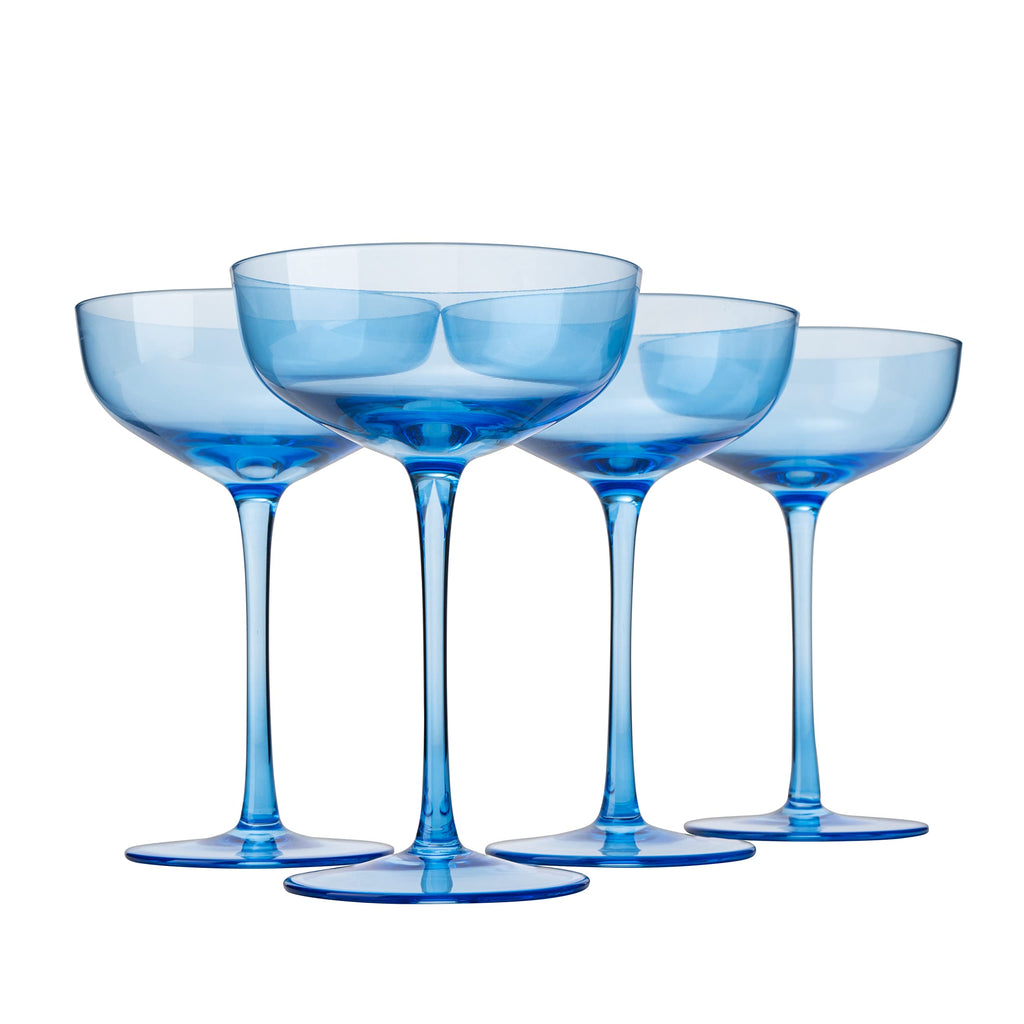 Colored Martini, Champagne and Cocktail Coupe Glass | 7oz