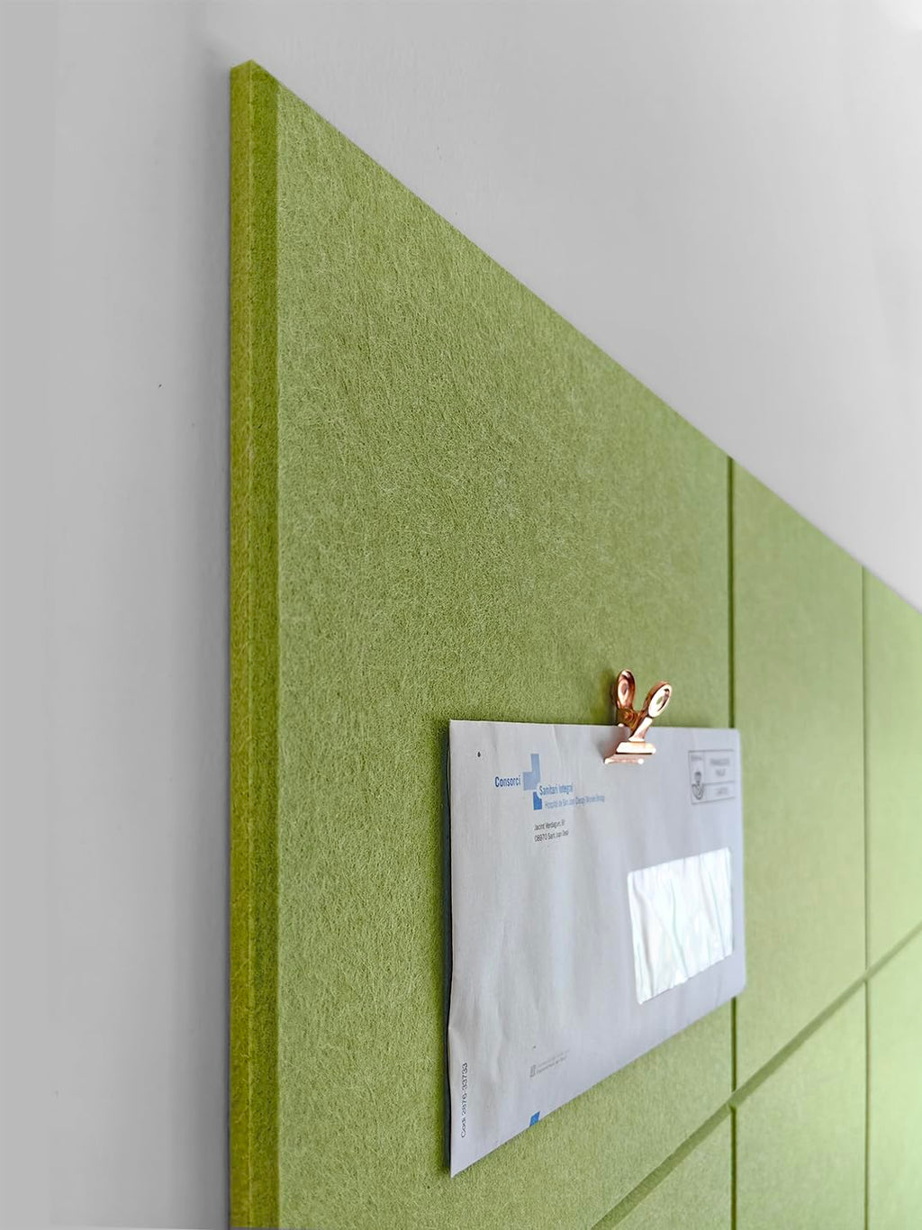 Large Cork Board Alternative - Felt Wall Tiles with Safe Removable Adhesive Tabs, Cork Wall Tiles Cork Board 47"x35" 12 Pack