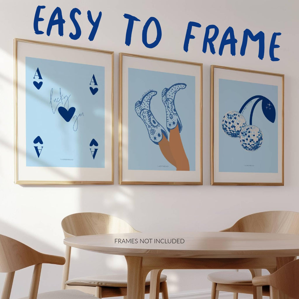 Positive Affirmation 3 Posters - Preppy Coastal Cowgirl Poster