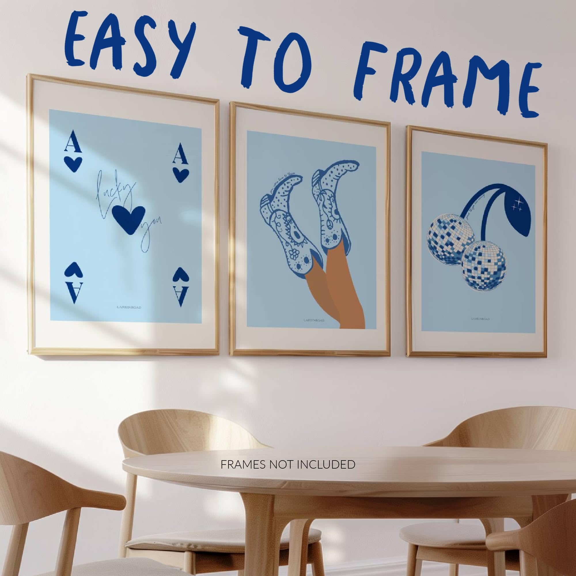 Positive Affirmation 3 Posters - Preppy Coastal Cowgirl Poster