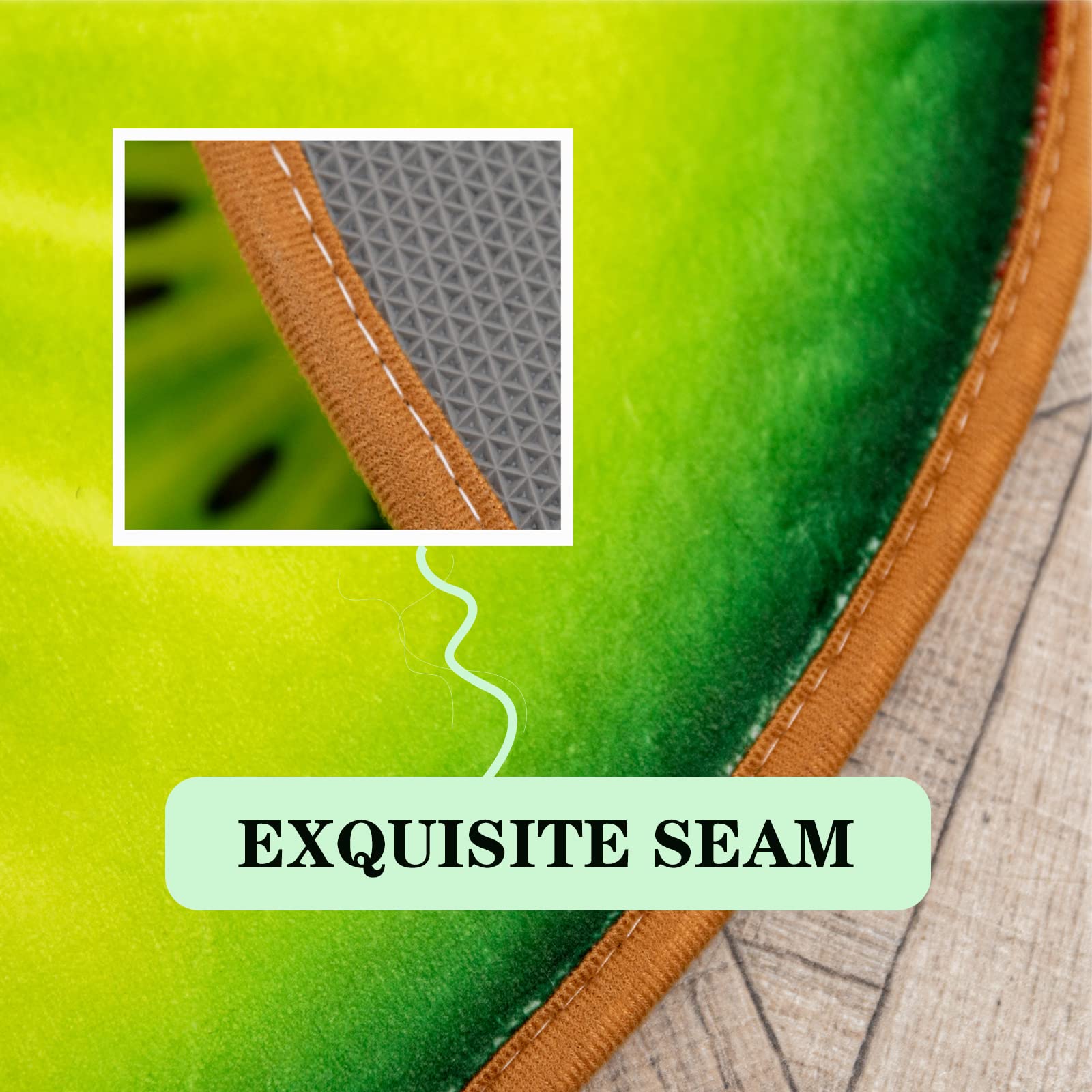 Shaped Rug Fruits Animals Bath Mat Area Rug Non-Slip Bathroom Door Mat for Bedroom Bathroom Kitchen Cartoon Area Rug for Bathroom Soft Bathmat Home Decor