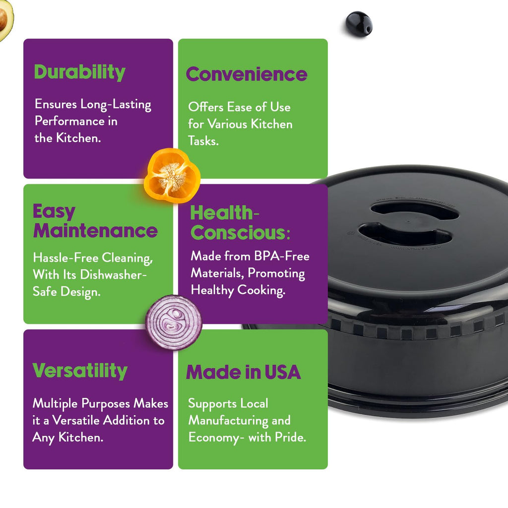 Crisp Pink Microwave Splatter Cover