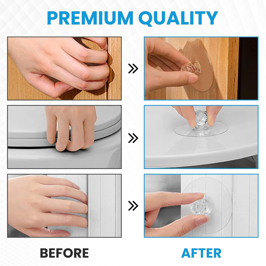 Crystal Diamond Hooks for Hanging Hooks for Walls No Damage Waterproof Towel Hooks for Bathrooms 22lb Capacity 16 Pack (8 White + 8 Pink) Hook for Home Bathroom Kitchen & Outdoor