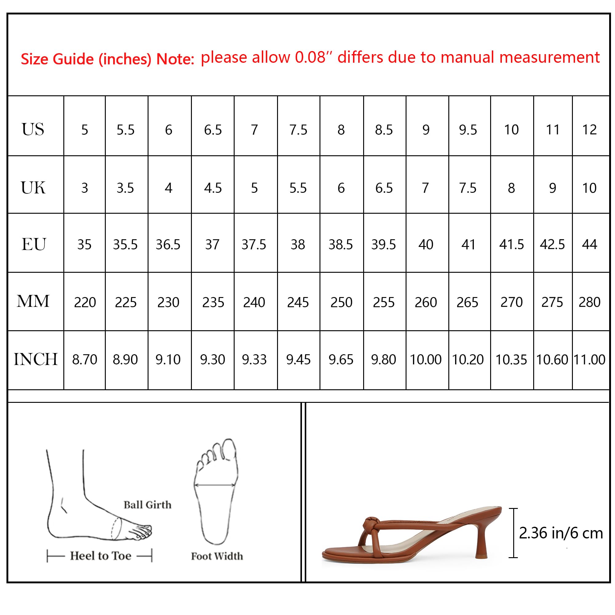 Womens Heeled Sandals Rounded Open Toe Kitten Heels Slip on Bow Mules Sandals