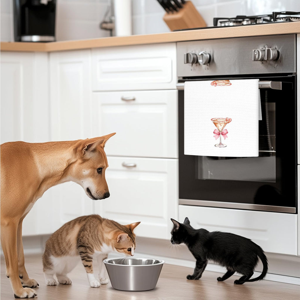 Coquette Cocktail Dish Tea Towels