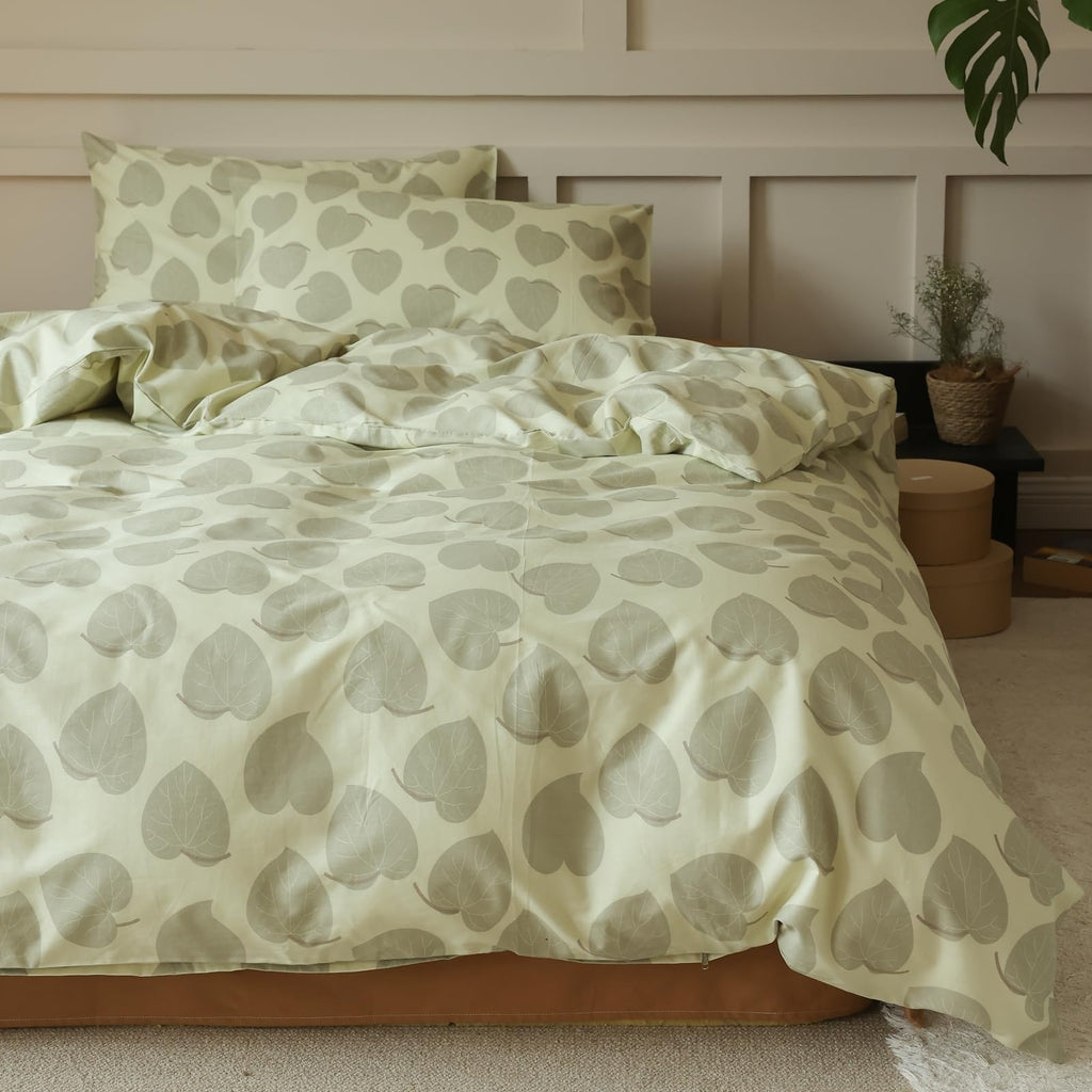 Cute Duvet Cover Sets 100% Cotton Bedding Comforter Cover Full 2 Pillowcases